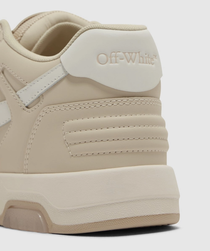 Off White Out of office leather sneaker